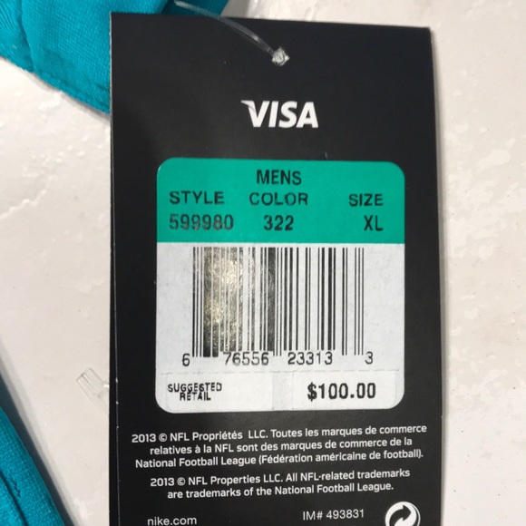 NWT NIKE Miami Dolphins Dion Jordan NFL Jersey Men’s XL - Picture 4 of 8